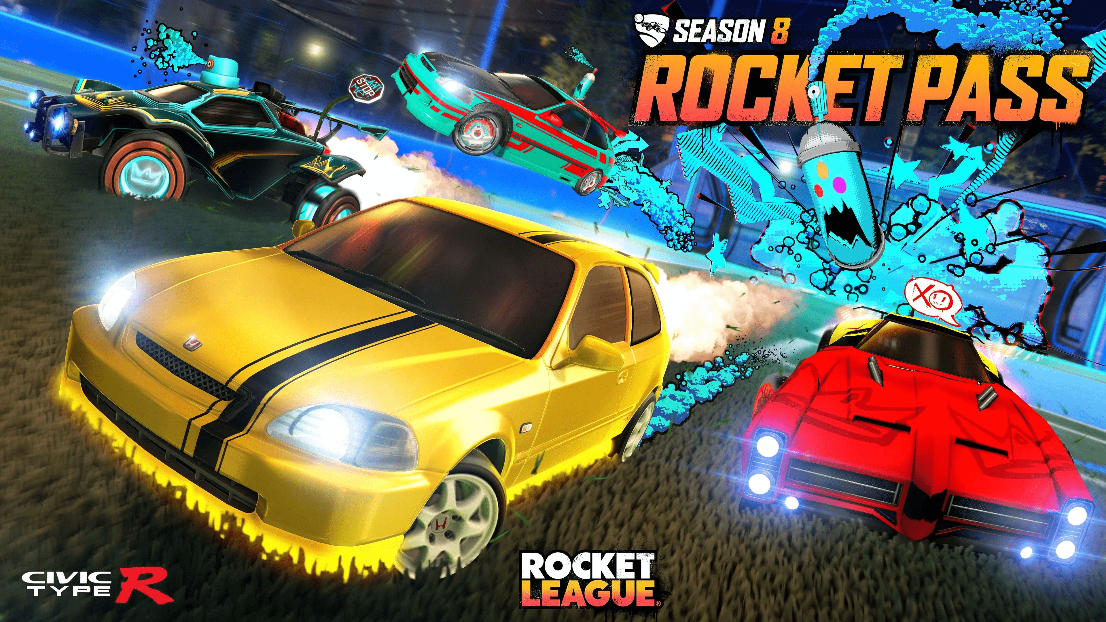 Rocket League Rocket Pass e novità Season 8 